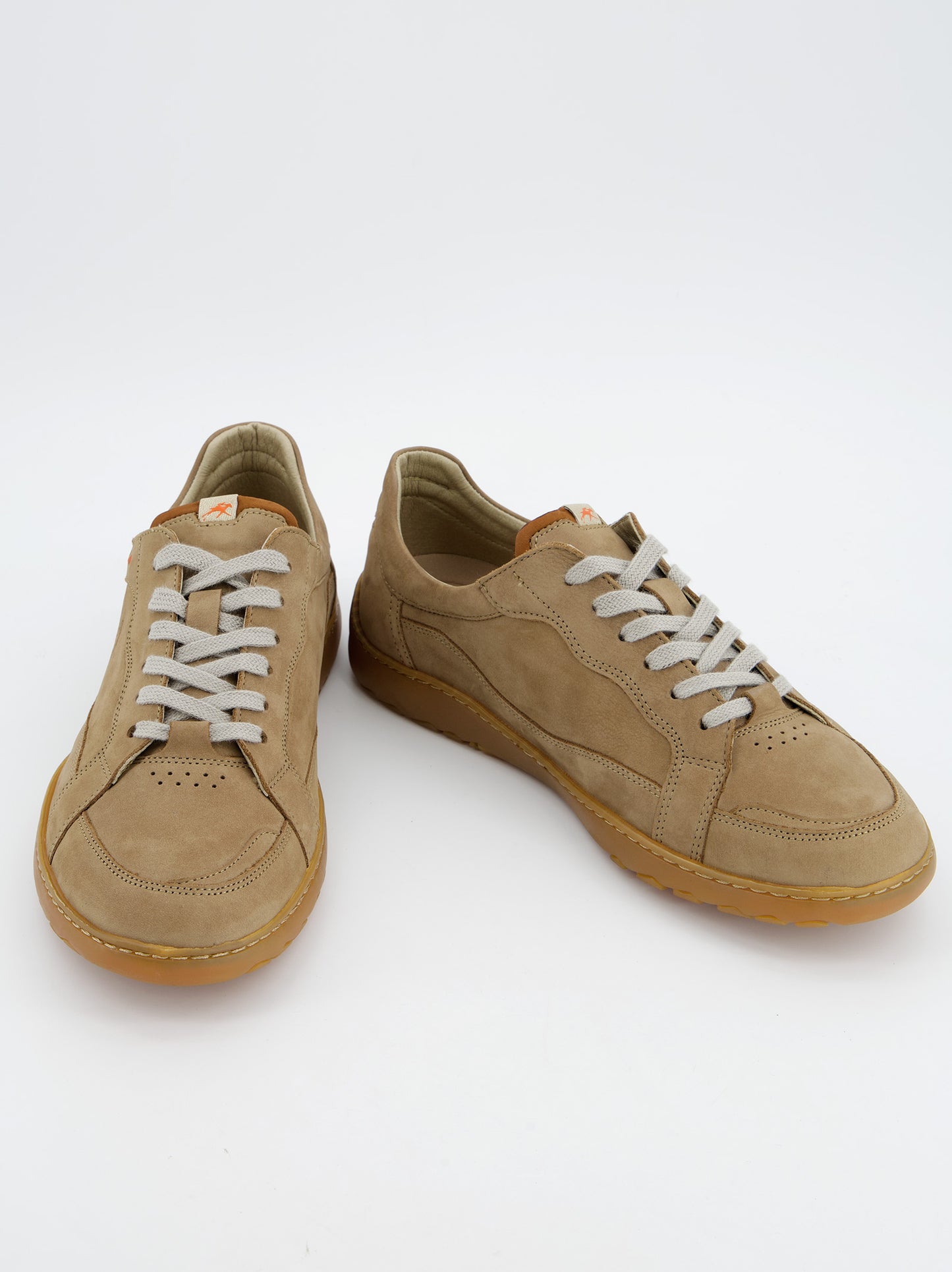 Zapatilla Casual De Piel Marrones - Fluchos