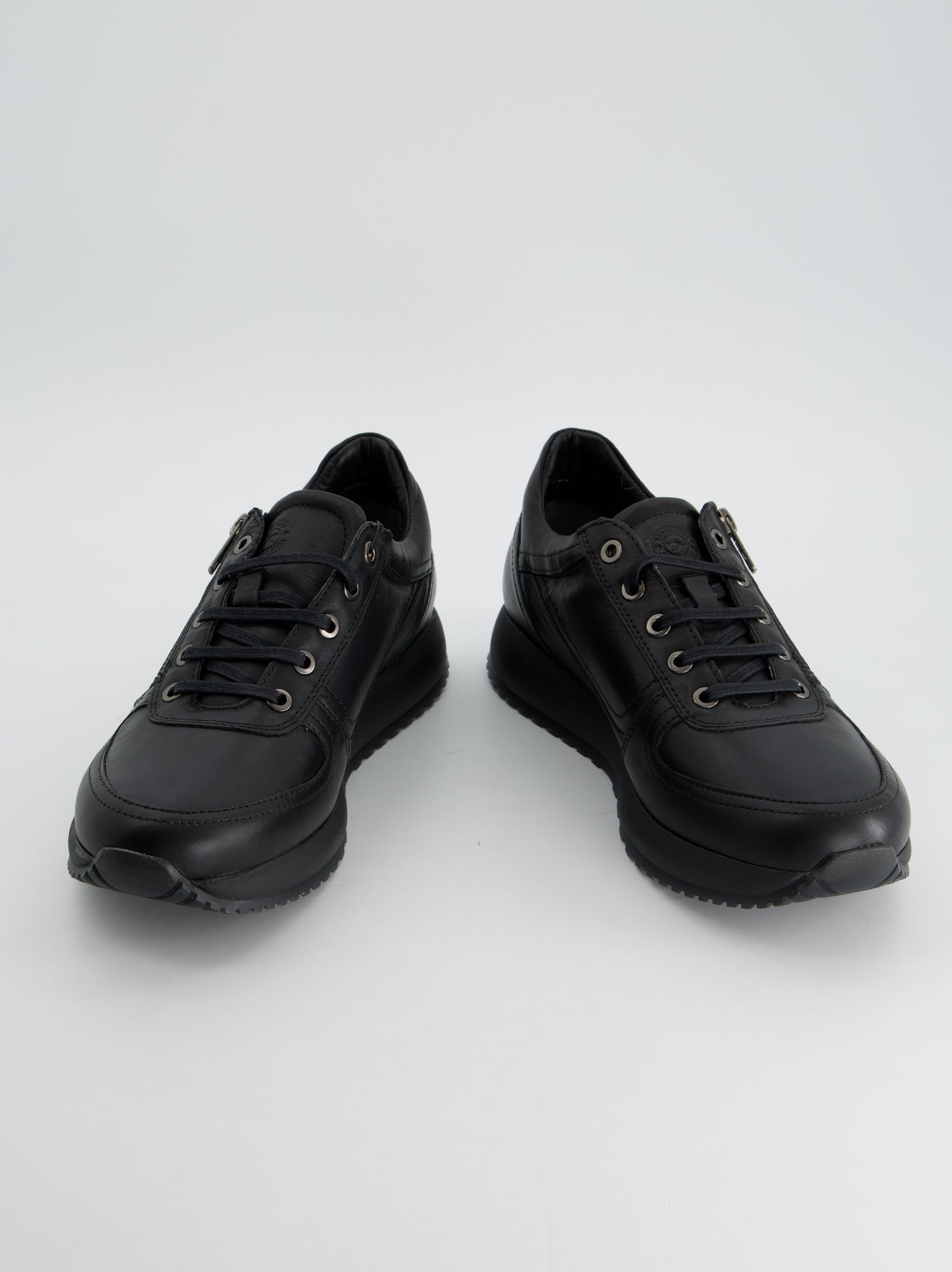 Zapatilla Casual Negra con Cremalleras Laterales - Kangaroos