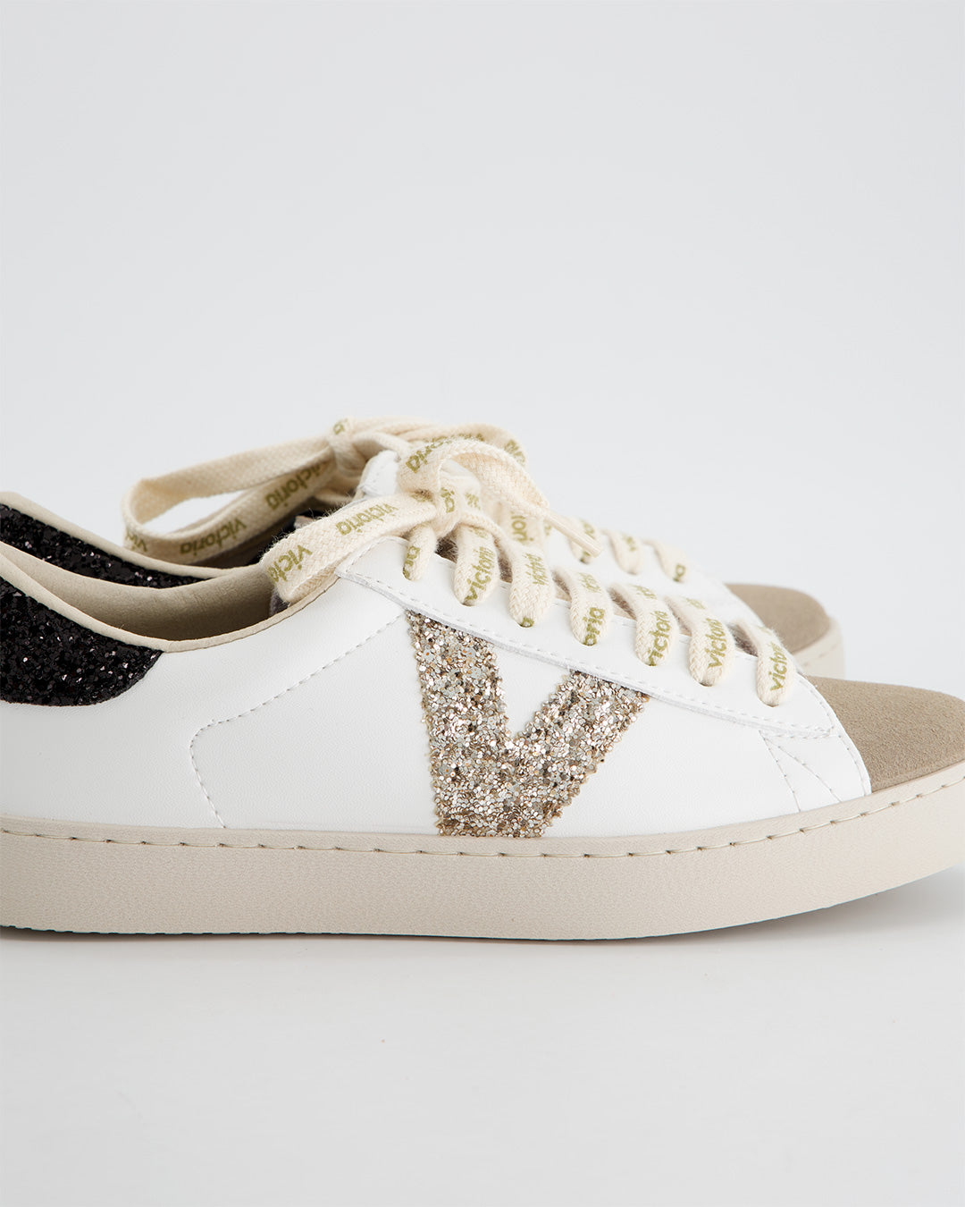 Zapatillas Blancas con Glitter - Victoria