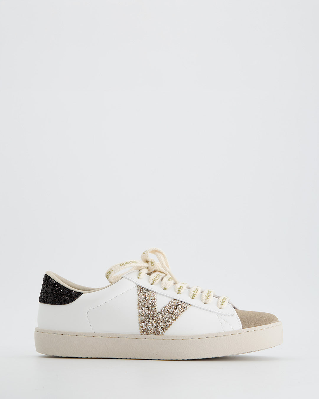 Zapatillas Blancas con Glitter - Victoria