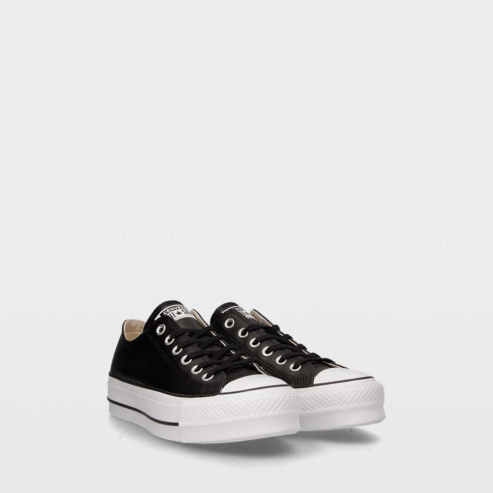 Converse Chuck Taylor All Star Lift Clean Leather Low Top Sneakers