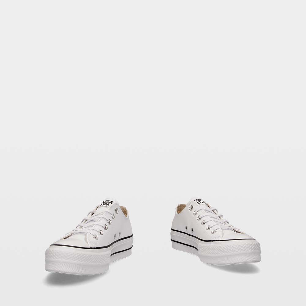 Converse Chuck Taylor All Star Lift Clean Leather Low Top Sneakers