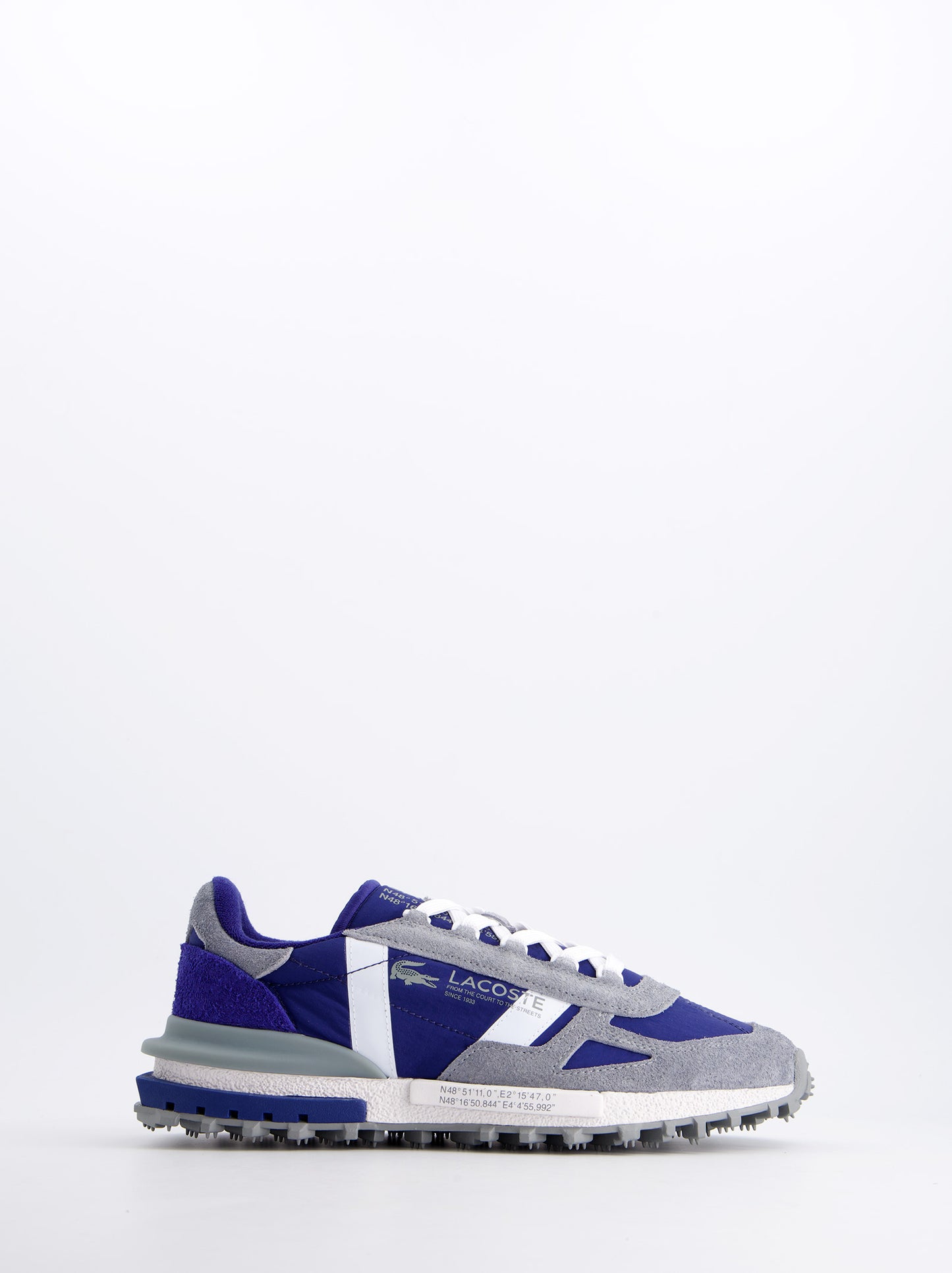 Zapatillas Lacoste Deportivas Azul Eléctrico y Gris - Elite Active