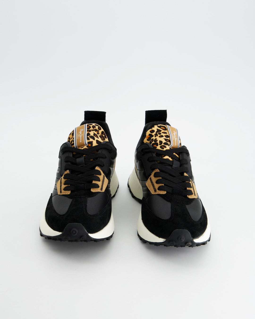 Zapatillas Pepe Jeans Negras con Estampado