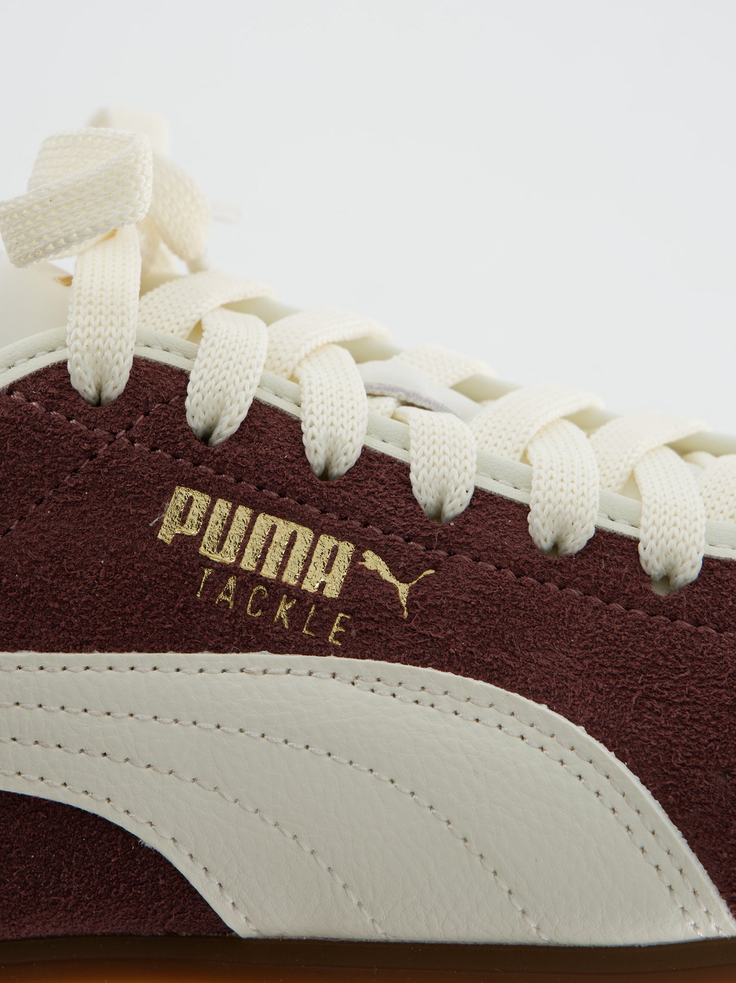 Zapatillas Puma Tracke Suede Granate y Crema