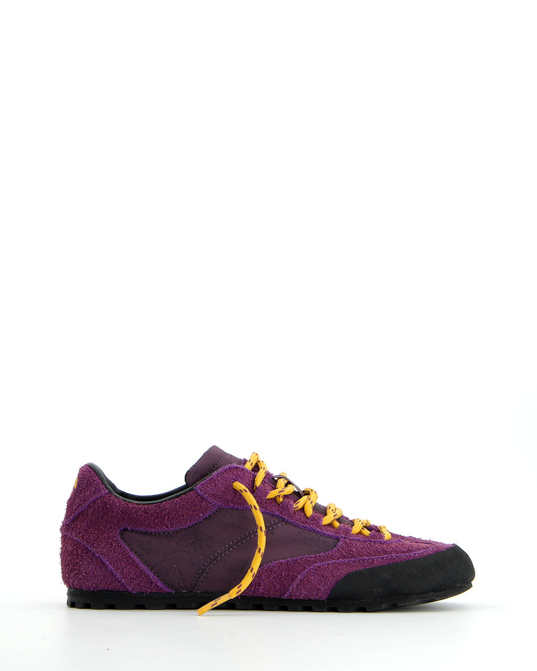 Zapatillas Retro Morado con Cordones Amarillos - Nepal