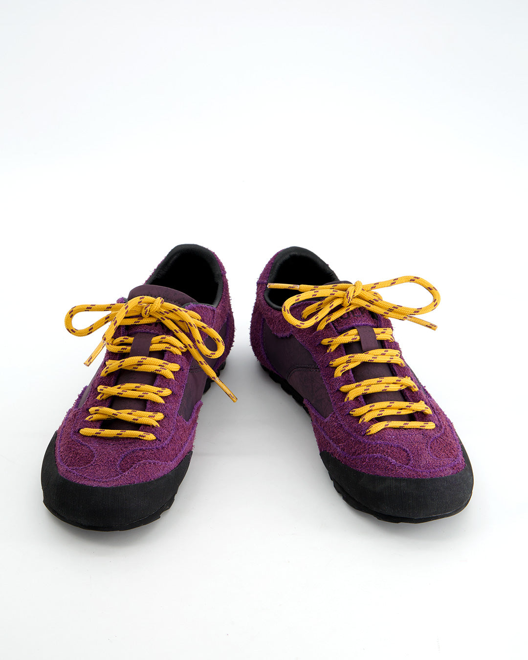 Zapatillas Retro Morado con Cordones Amarillos - Nepal