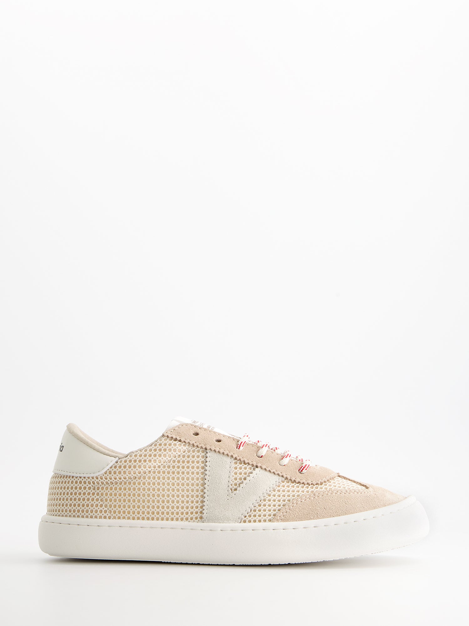 Victoria Olmo Barefoot Suede and Mesh Sneakers