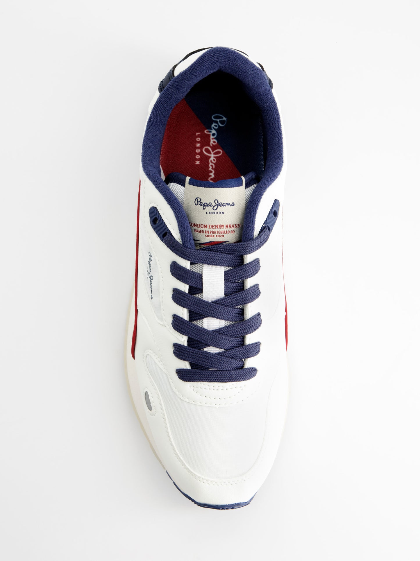 Zapatillas blancas de hombre - Pepe Jeans Bexley W25