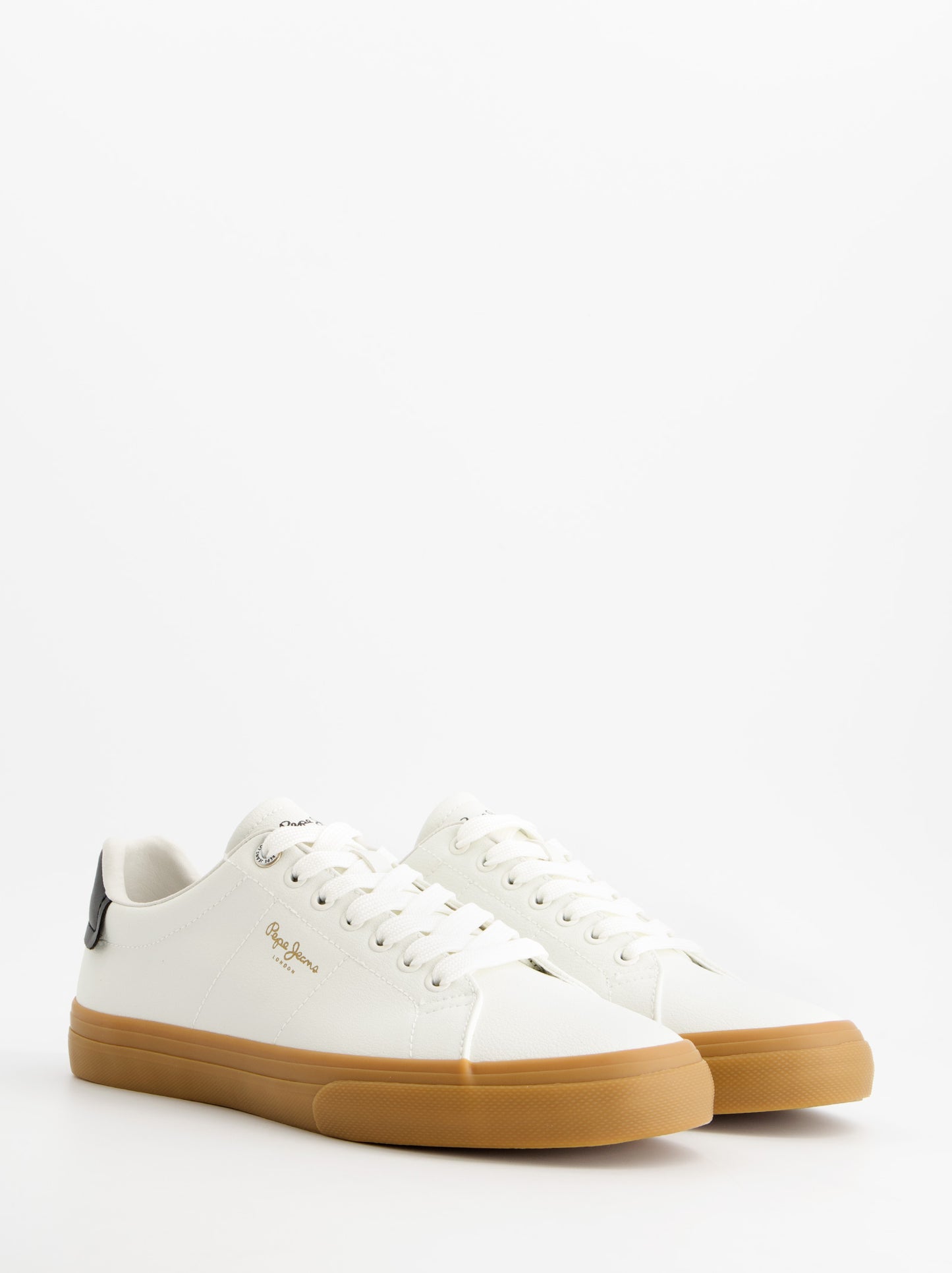 Zapatillas blancas de hombre - Pepe Jeans Kenton