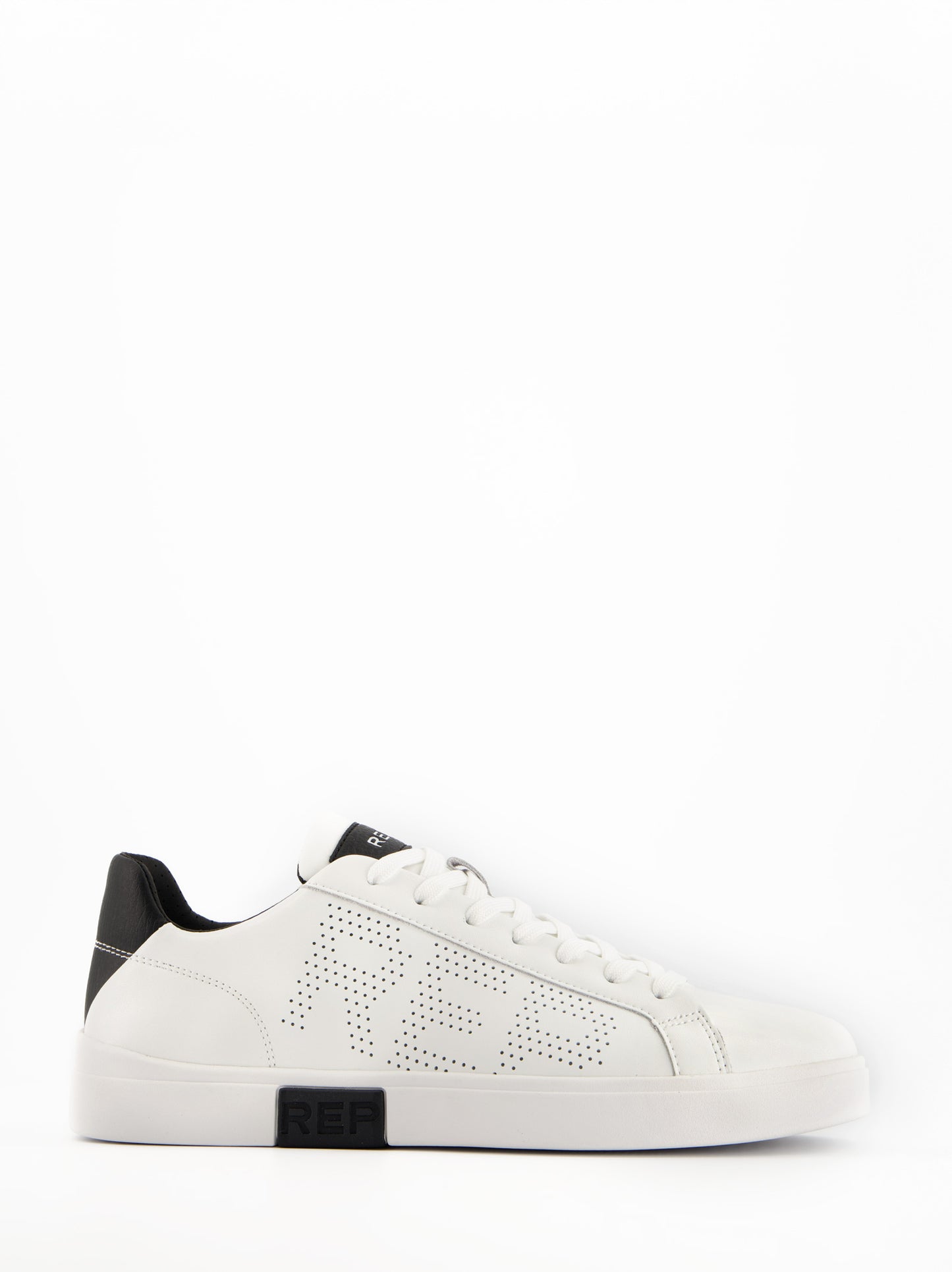 Zapatillas blancas de piel Replay Polys Studio