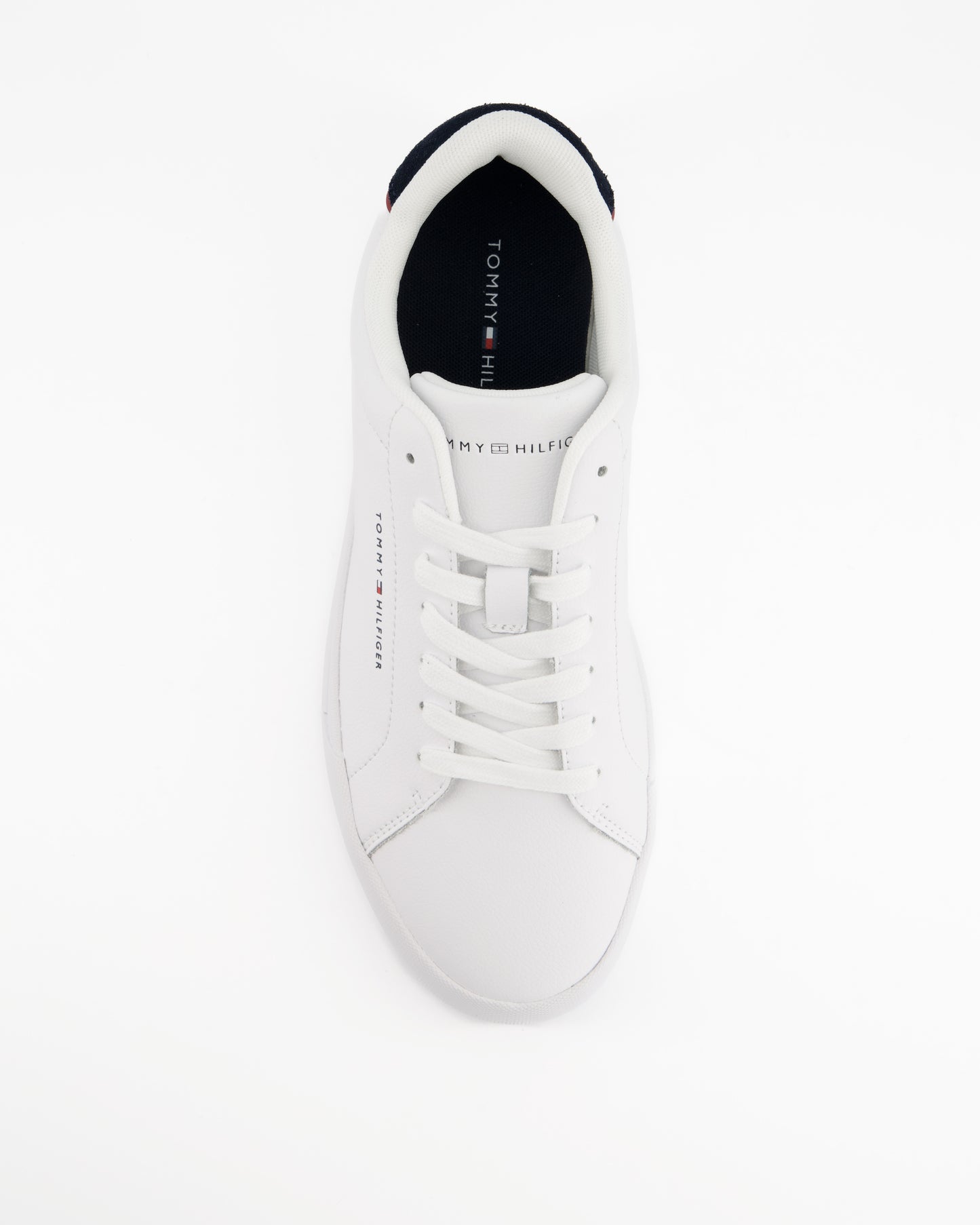 Zapatillas blancas de piel Tommy Hilfiger Court LTH