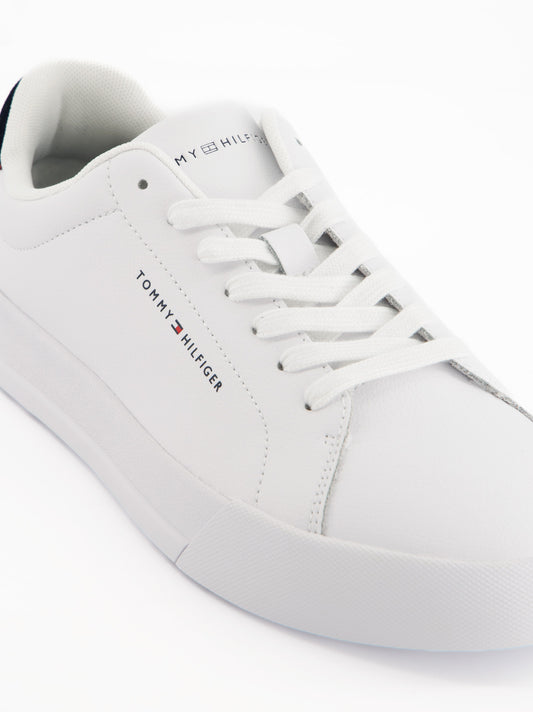 Zapatillas blancas de piel - Tommy Hilfiger Court LTH