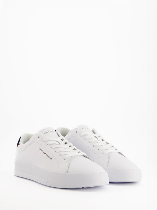 Zapatillas blancas de piel - Tommy Hilfiger Court LTH
