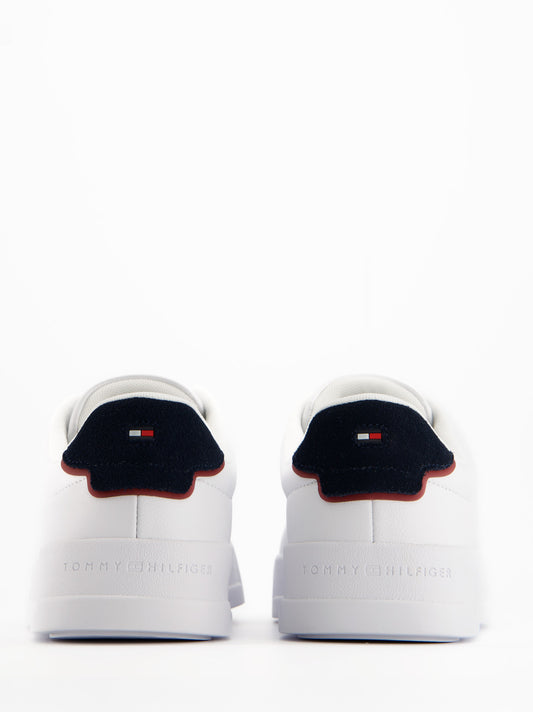 Zapatillas blancas de piel - Tommy Hilfiger Court LTH