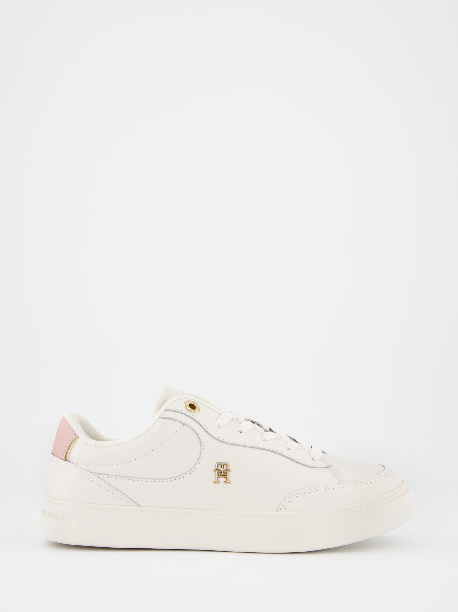 Zapatillas blancas de piel Tommy Hilfiger
