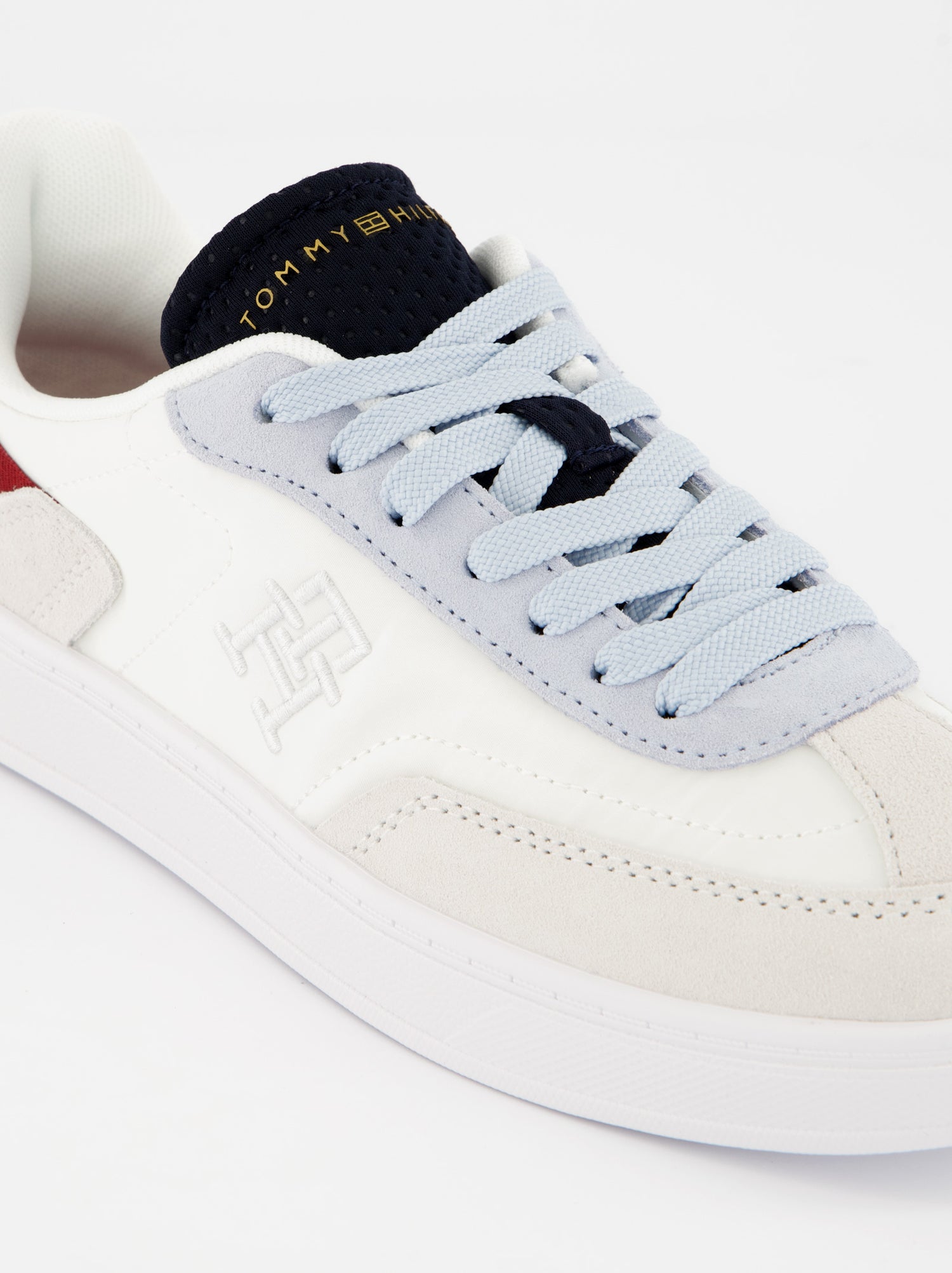 Zapatillas blancas de piel Tommy Hilfiger