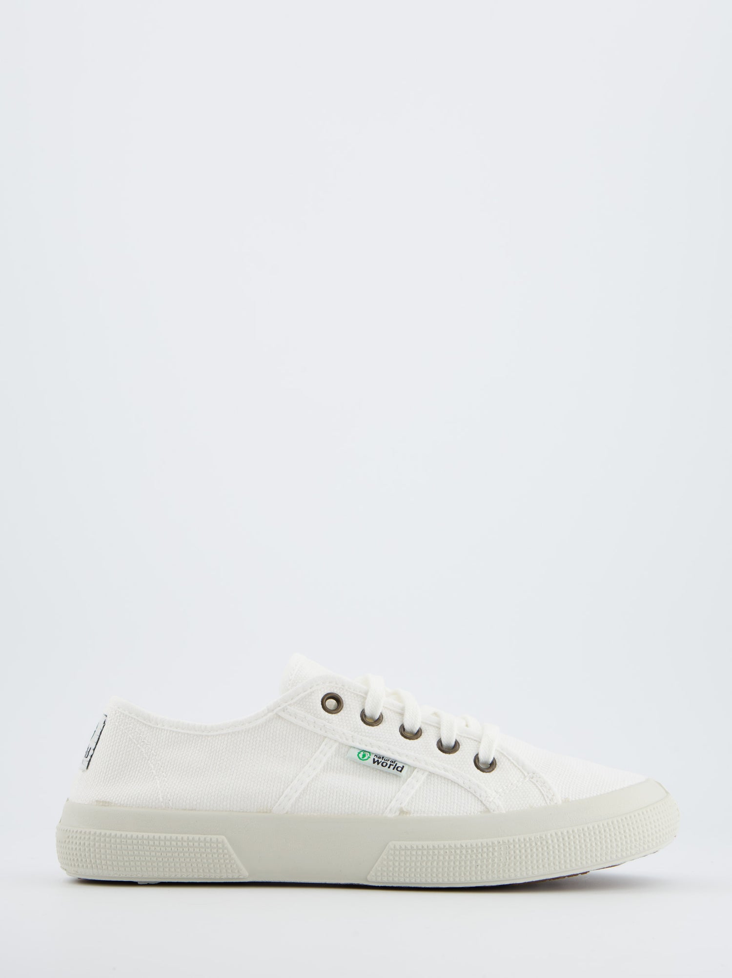 Zapatillas blancas ecológicas Natural World Old Blossom
