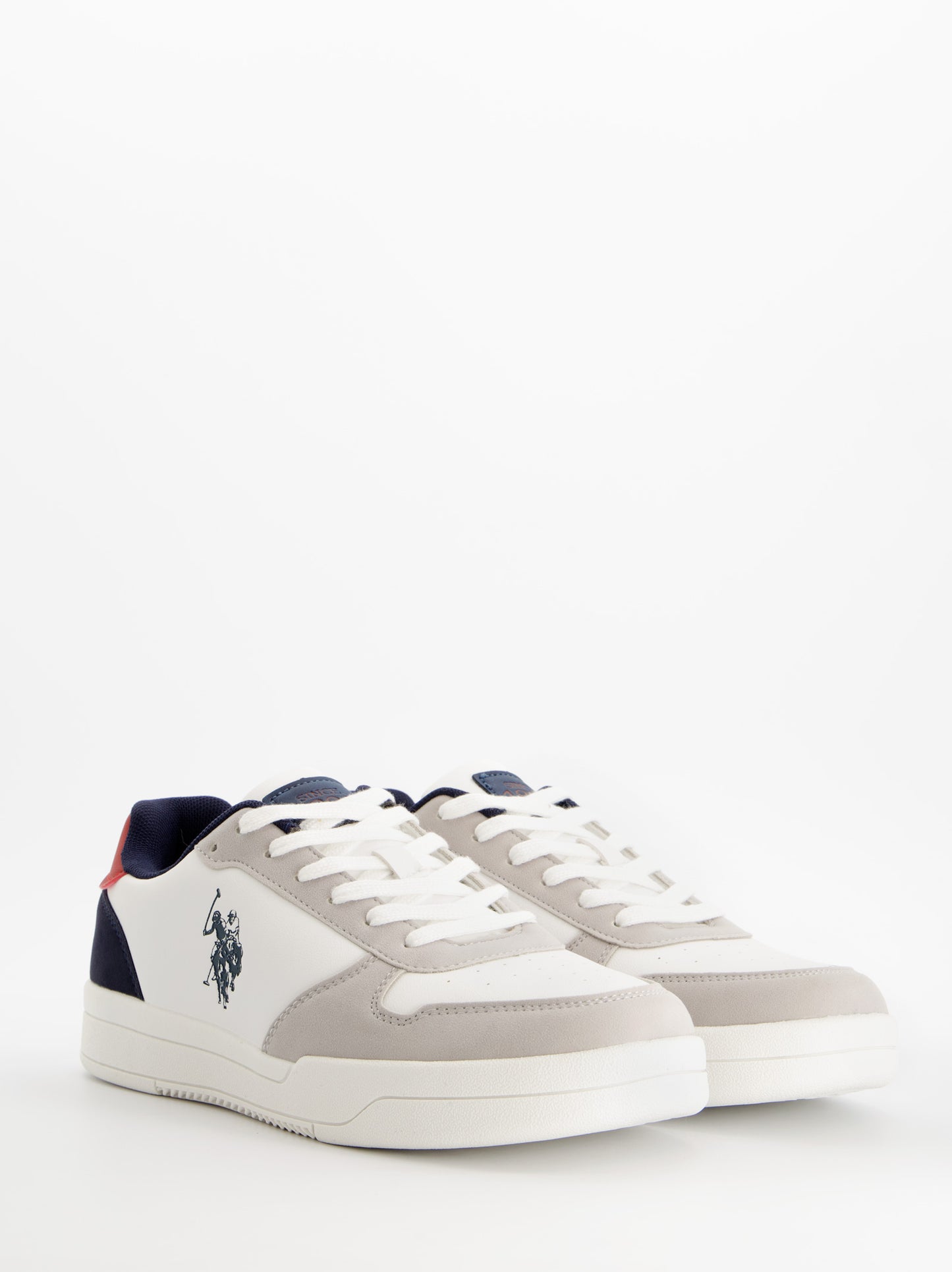 Zapatillas blancas efecto piel - U.S. Polo Assn. Steve