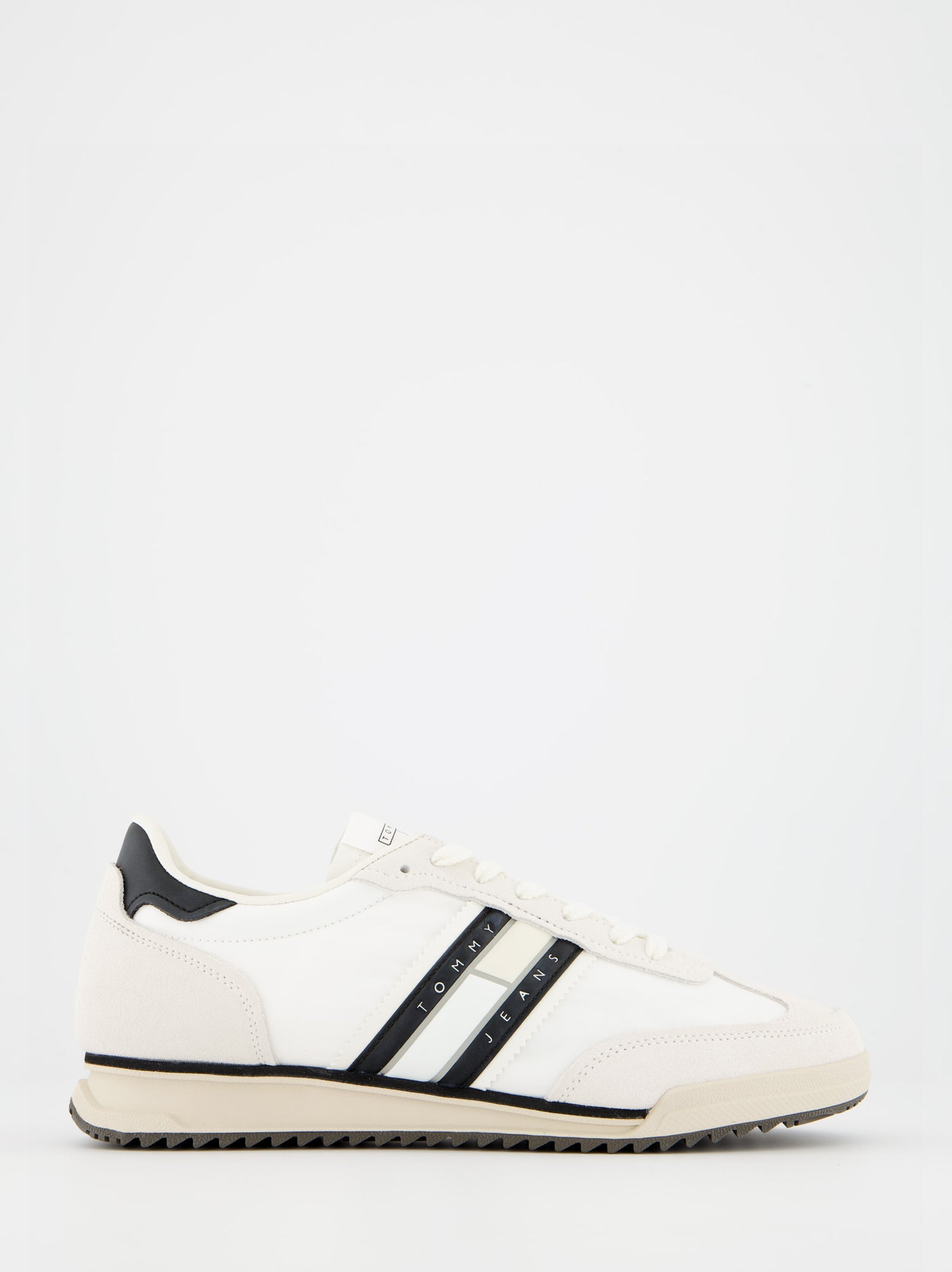 Tommy Hilfiger white leather running shoes