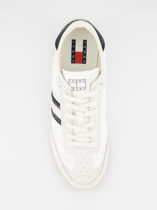 Zapatillas blancas running de piel Tommy Hilfiger