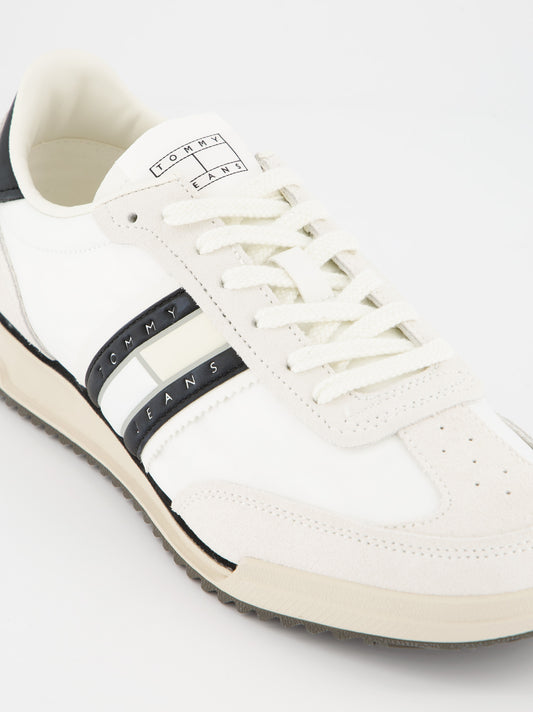 Zapatillas blancas running de piel Tommy Hilfiger