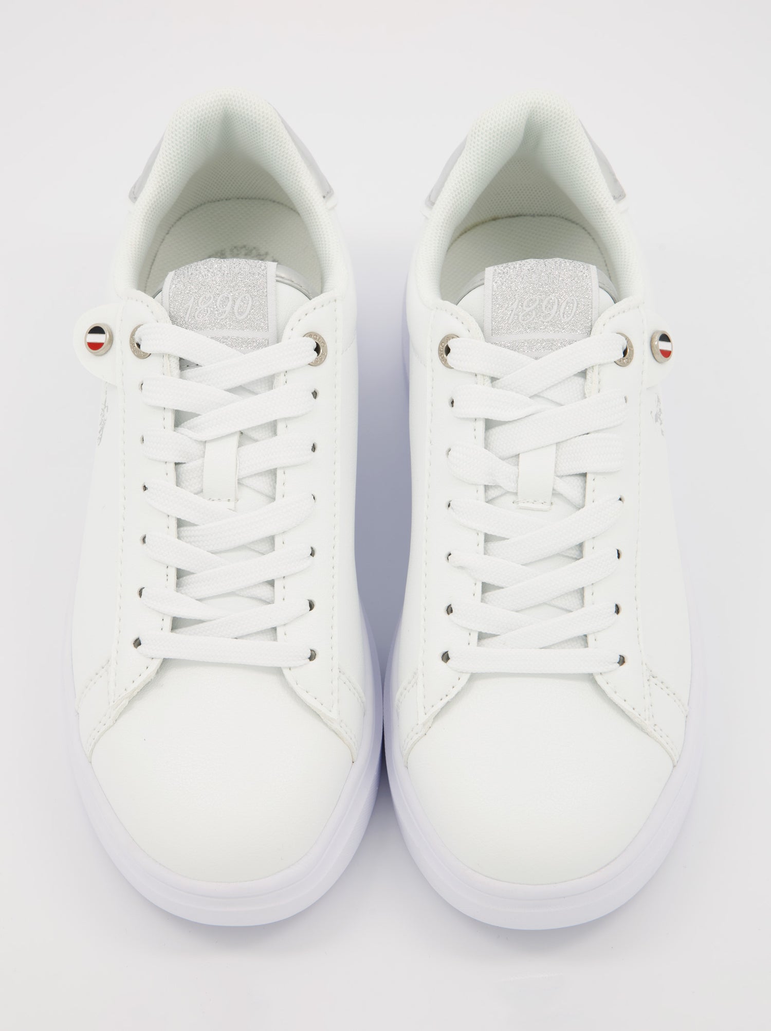 Zapatillas casual blancas de mujer de US Polo