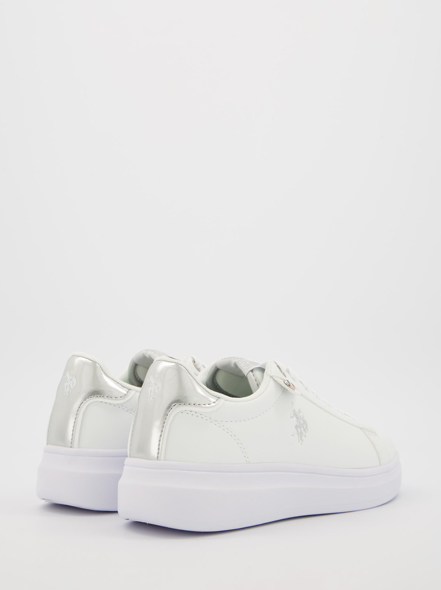 Zapatillas casual blancas de mujer de US Polo