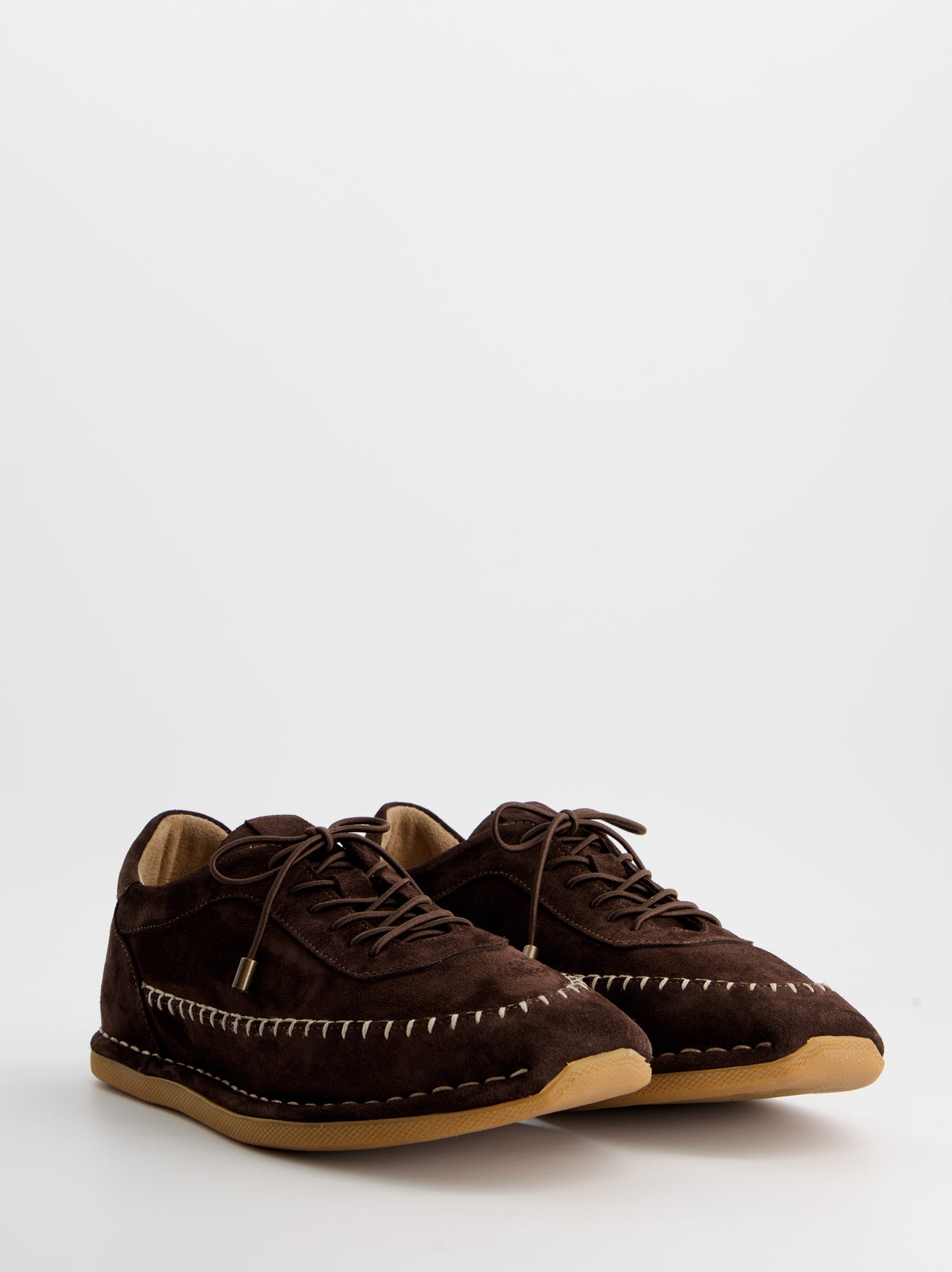 Zapatillas de ante estilo mocasín - 34318