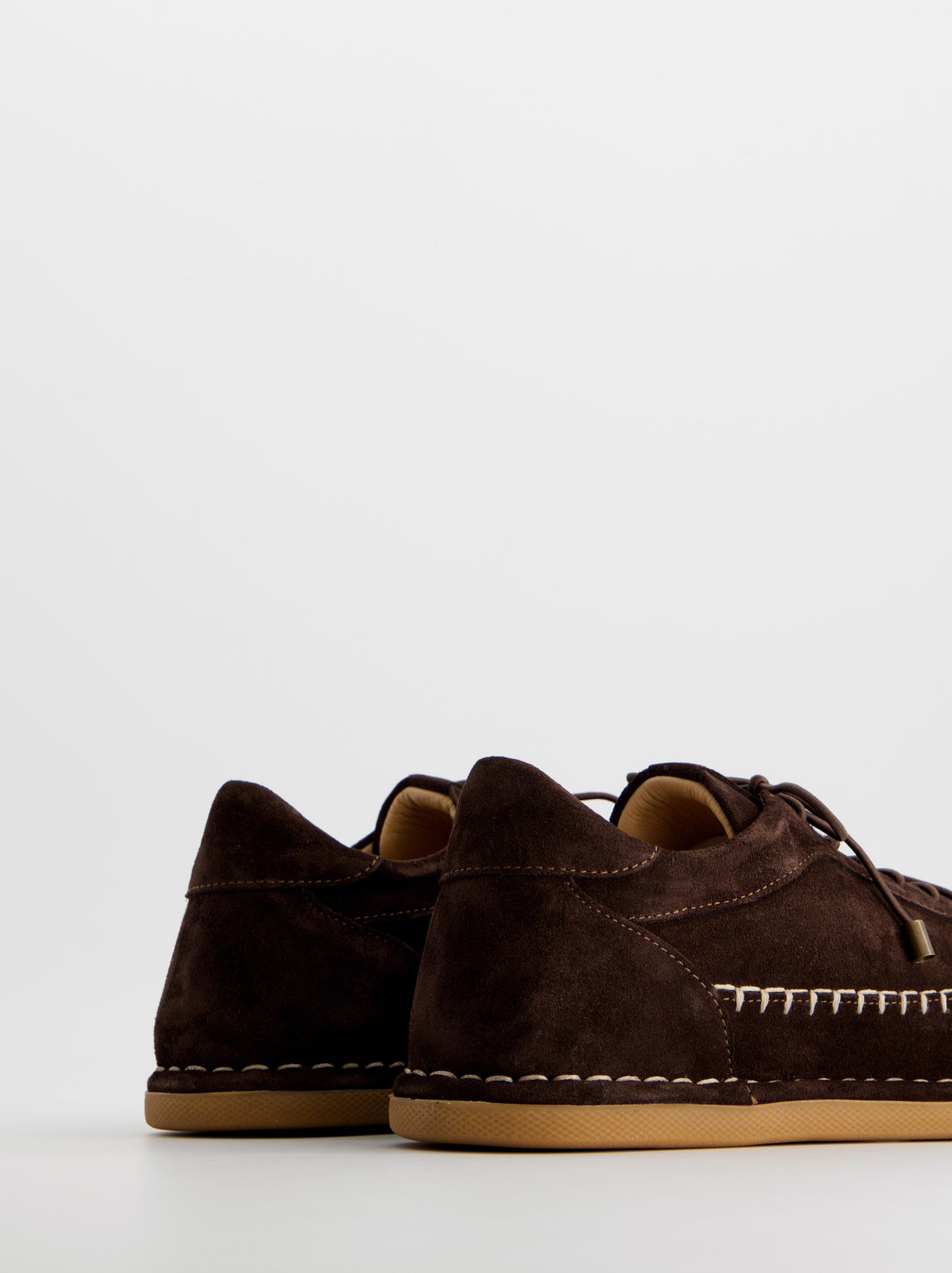 Zapatillas de ante estilo mocasín - 34318