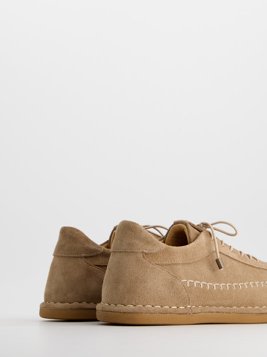 Zapatillas de ante estilo mocasín - 34318