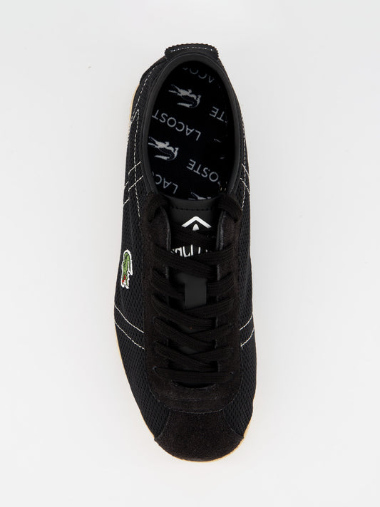 Zapatillas de ante y malla Lacoste Club Low