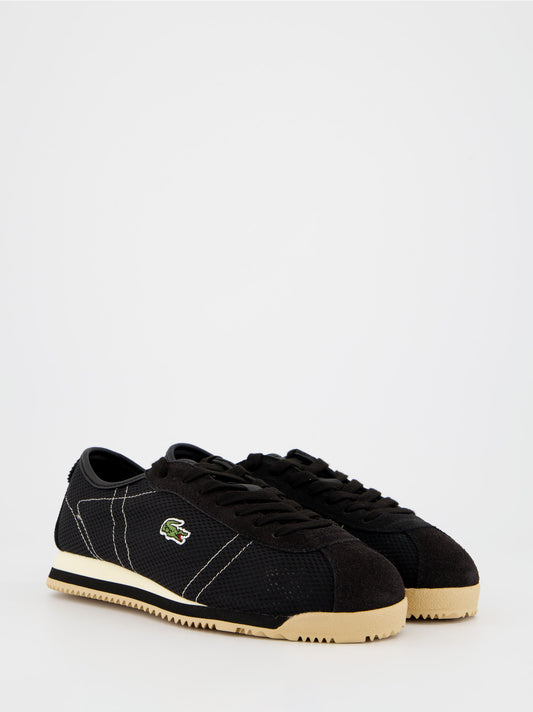 Zapatillas de ante y malla Lacoste Club Low