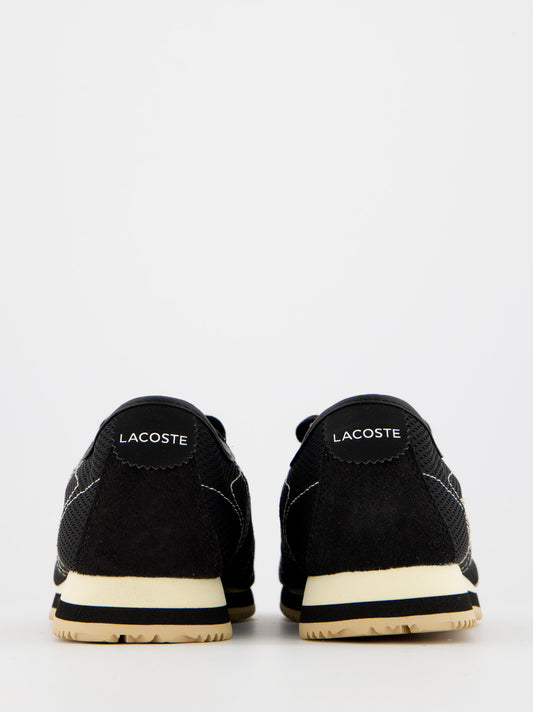 Zapatillas de ante y malla Lacoste Club Low