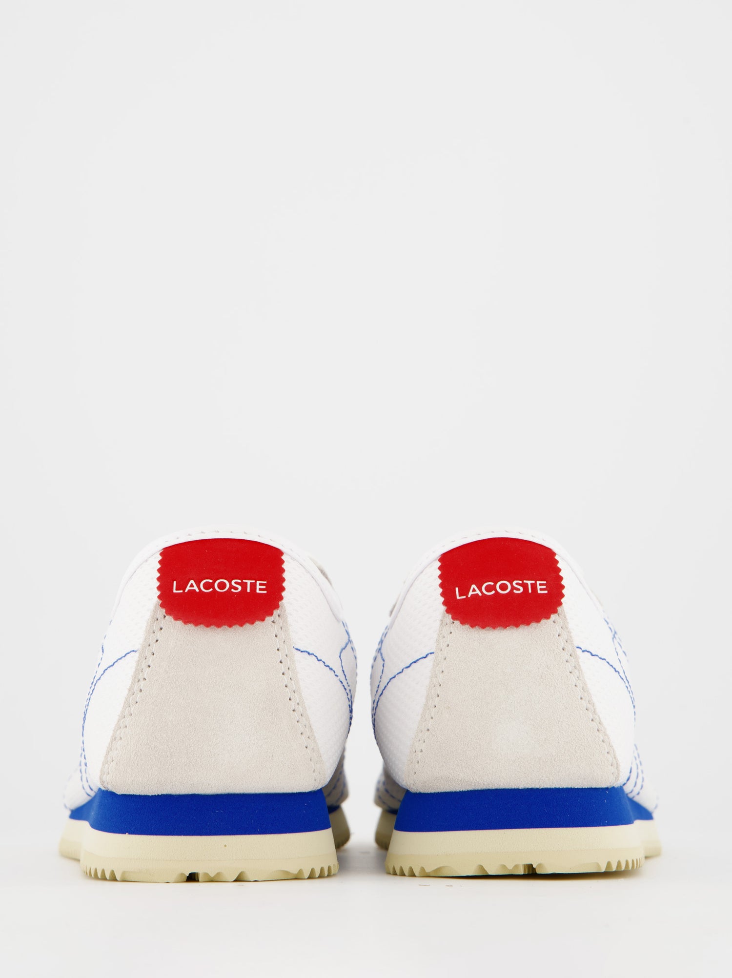 Zapatillas de ante y malla Lacoste Club Low
