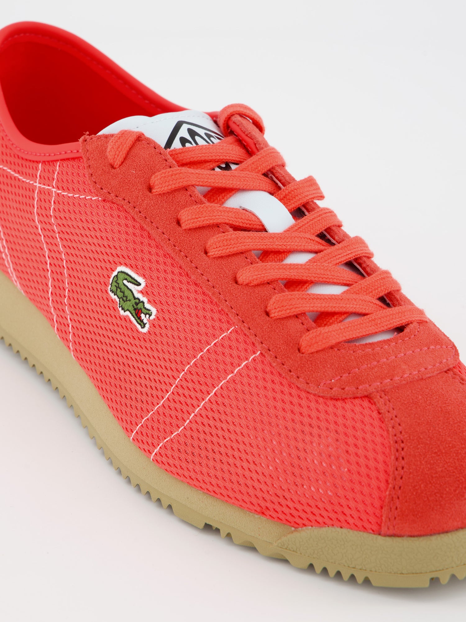Zapatillas de ante y malla Lacoste Club Low