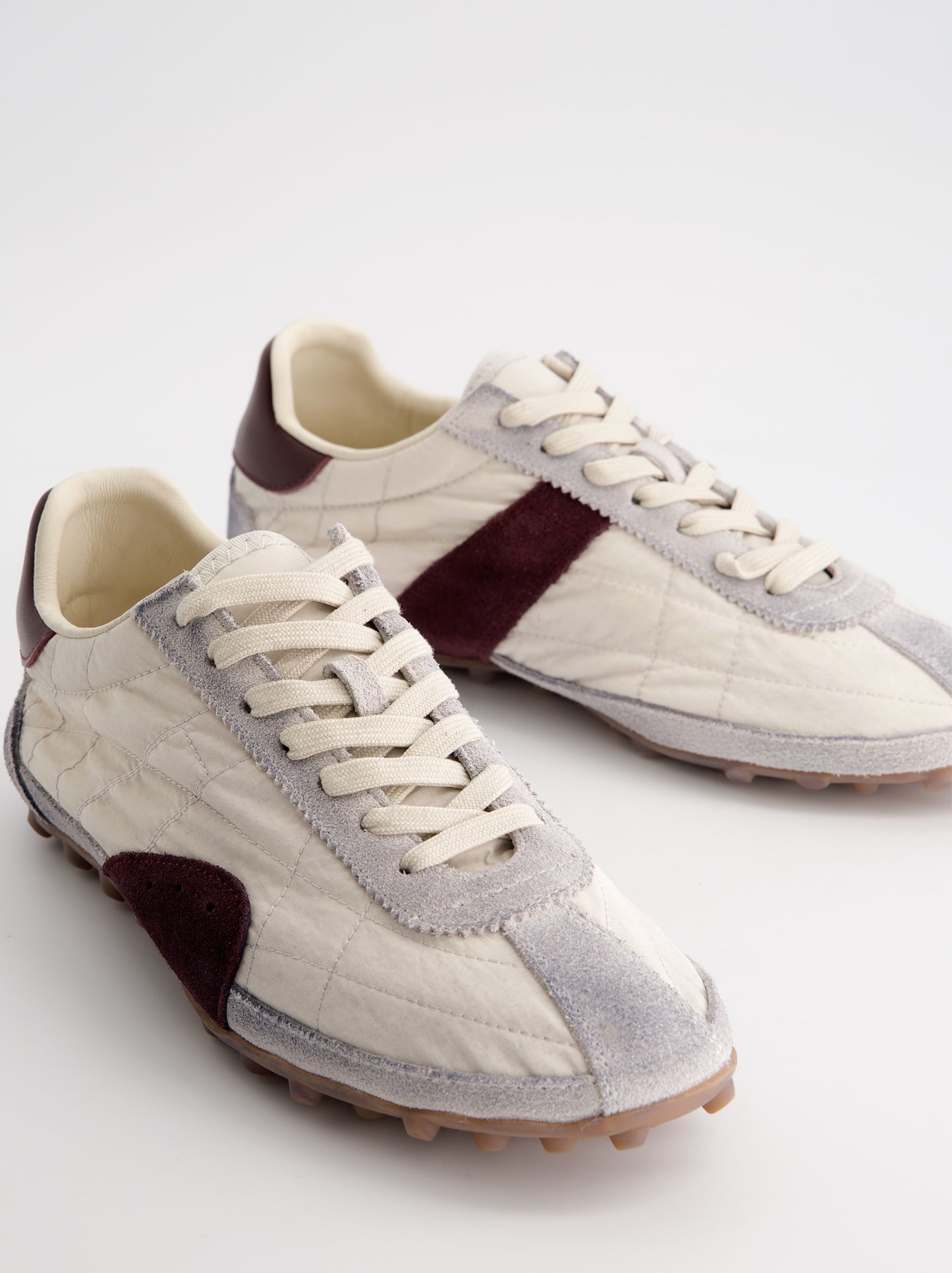 Zapatillas de ante y nylon - Nova