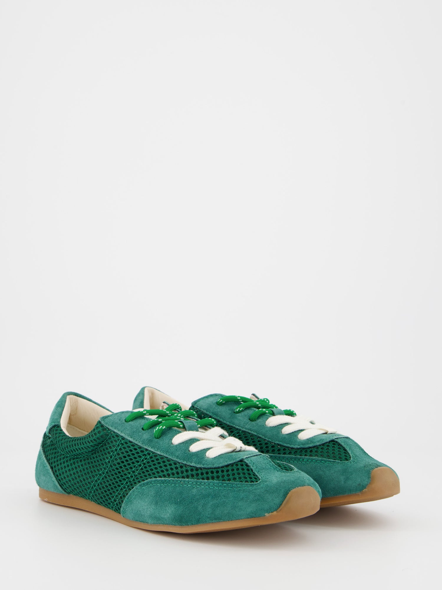 Zapatillas de ante y suela fina - Sade