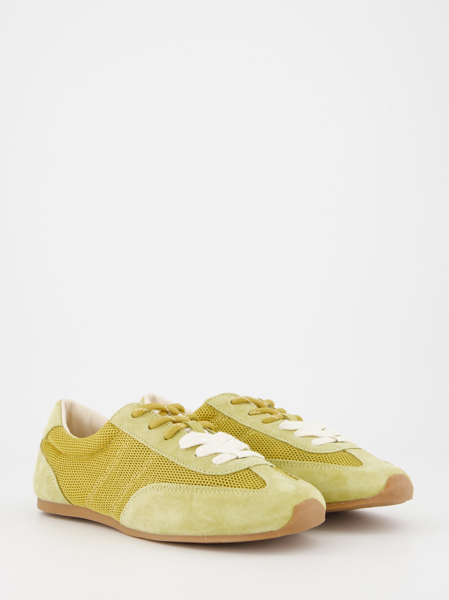 Zapatillas de ante y suela fina - Sade