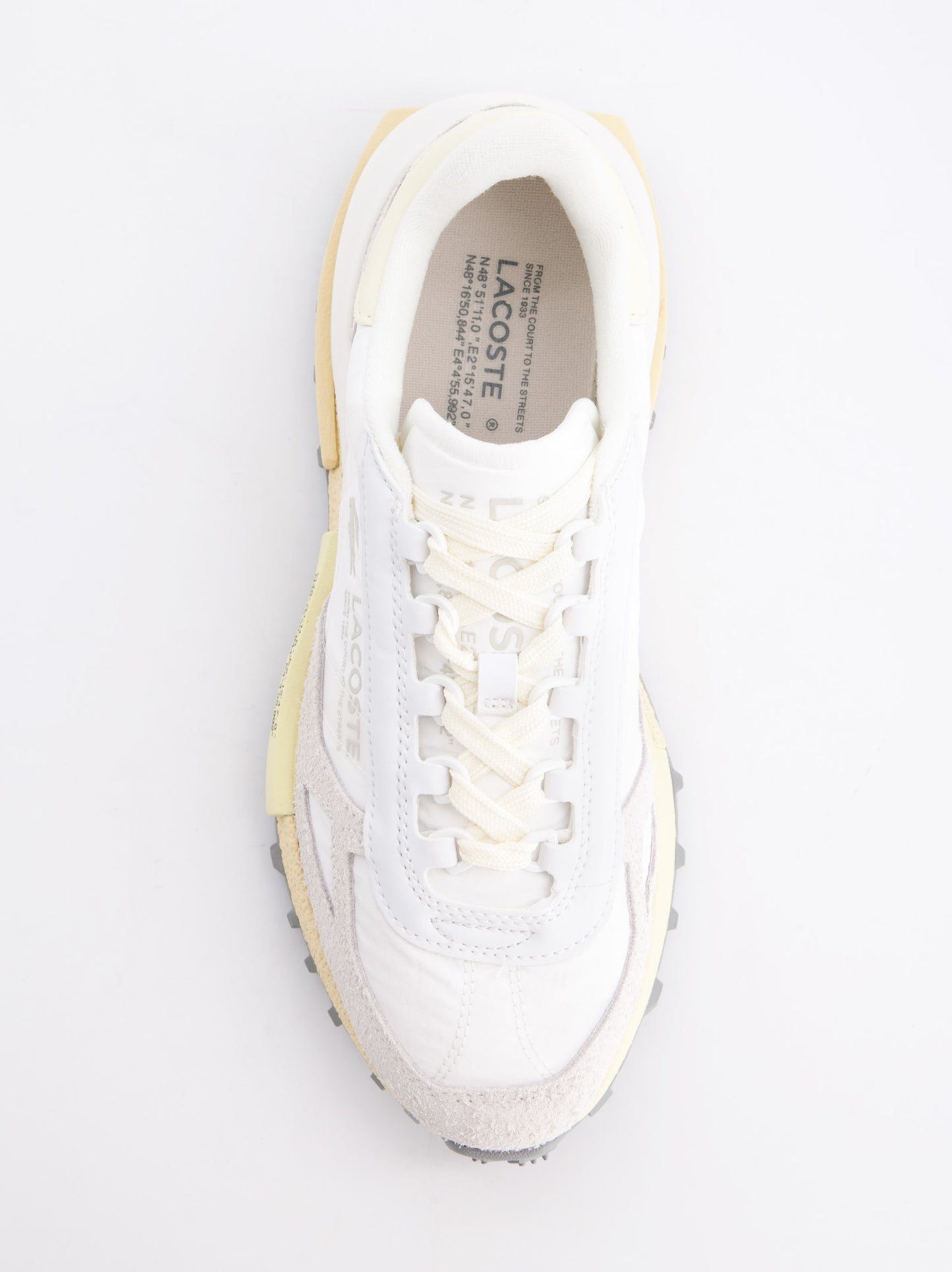 Leather sneakers - Lacoste Elite Active