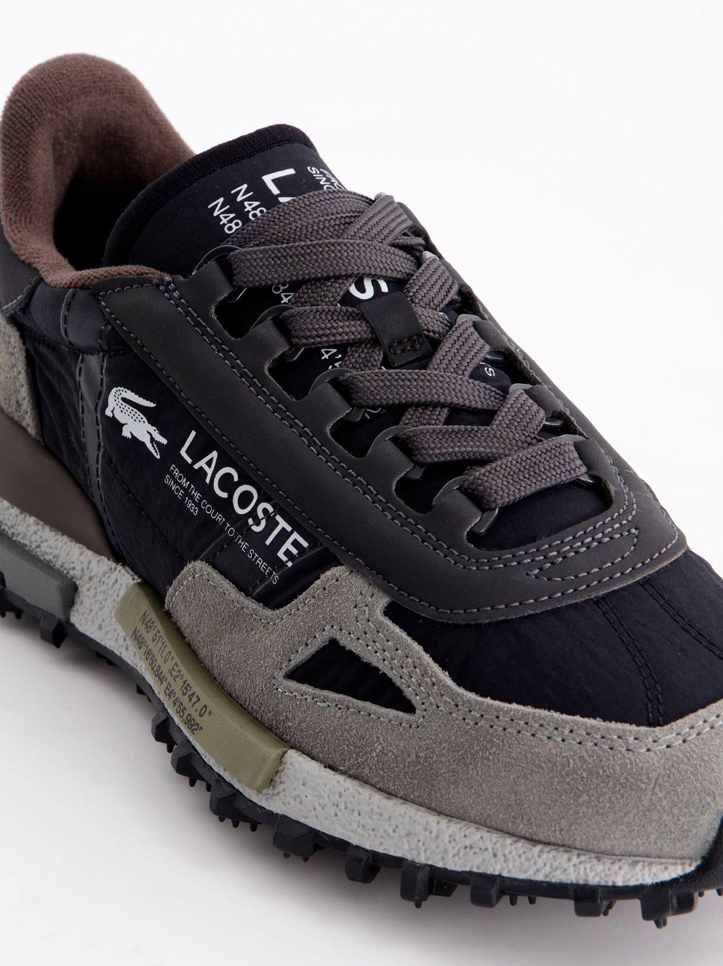 Leather sneakers - Lacoste Elite Active