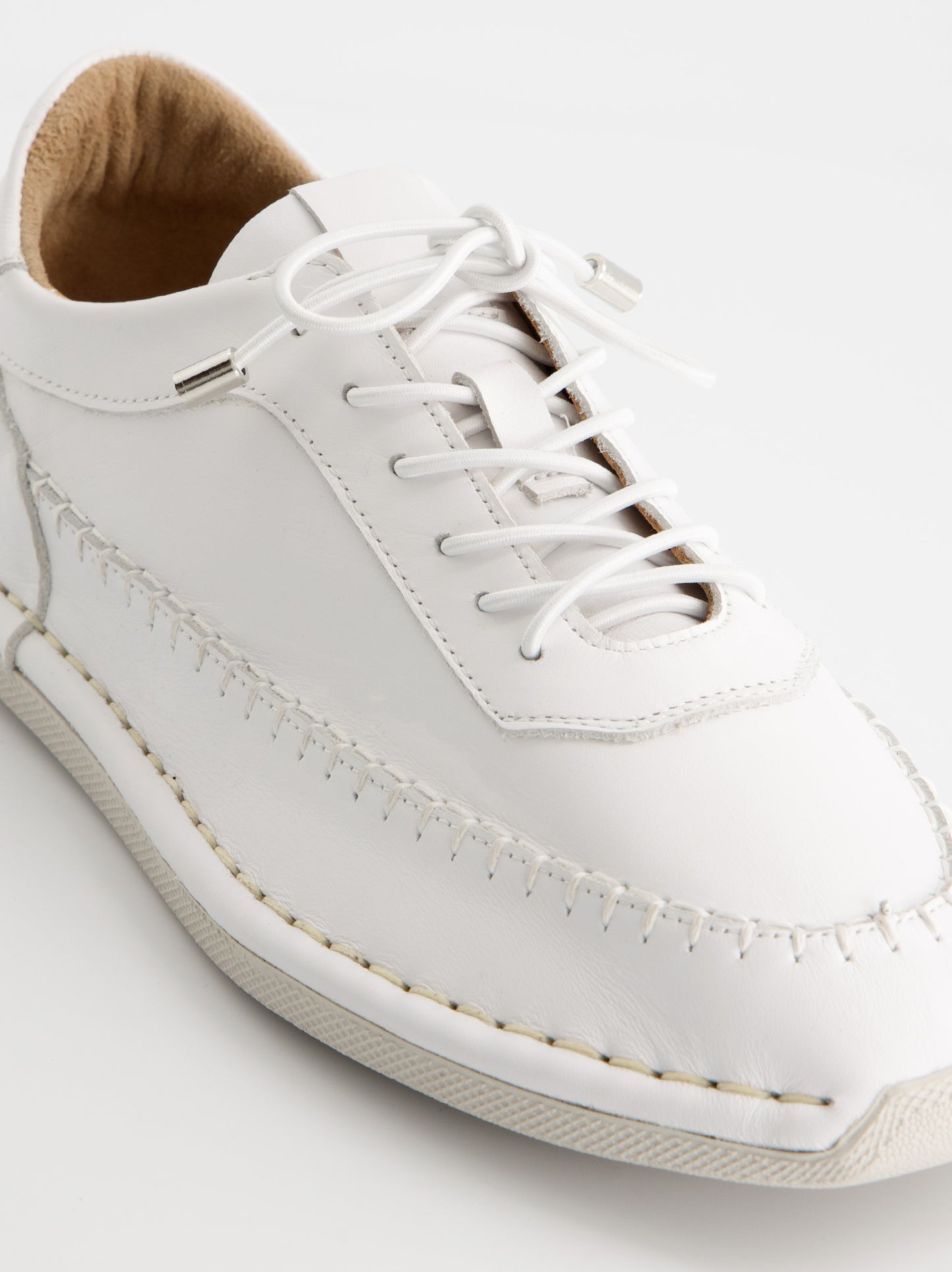 Zapatillas de piel estilo mocasín - 34318