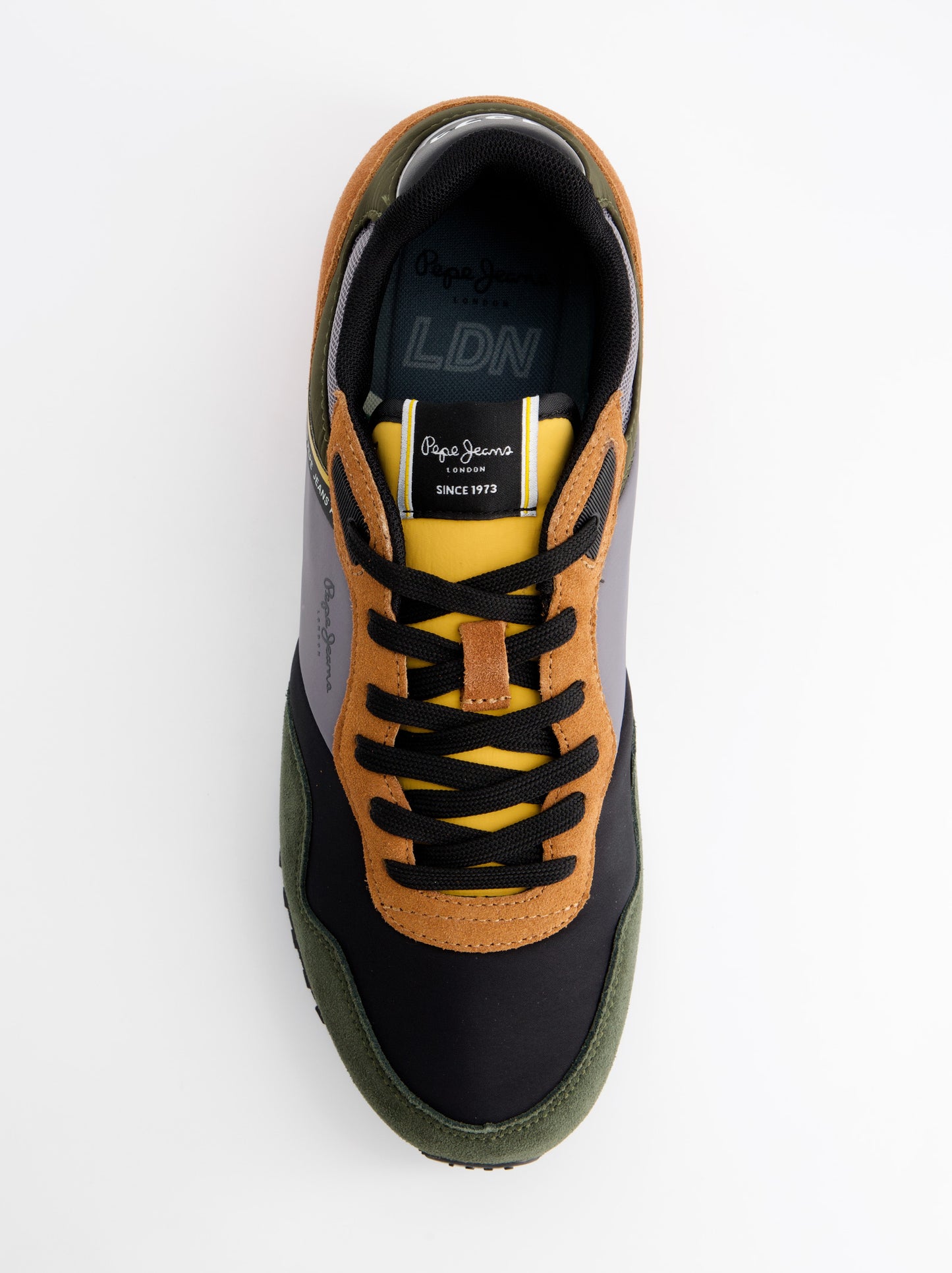 Zapatillas de piel multicolor - Pepe Jeans London Mood