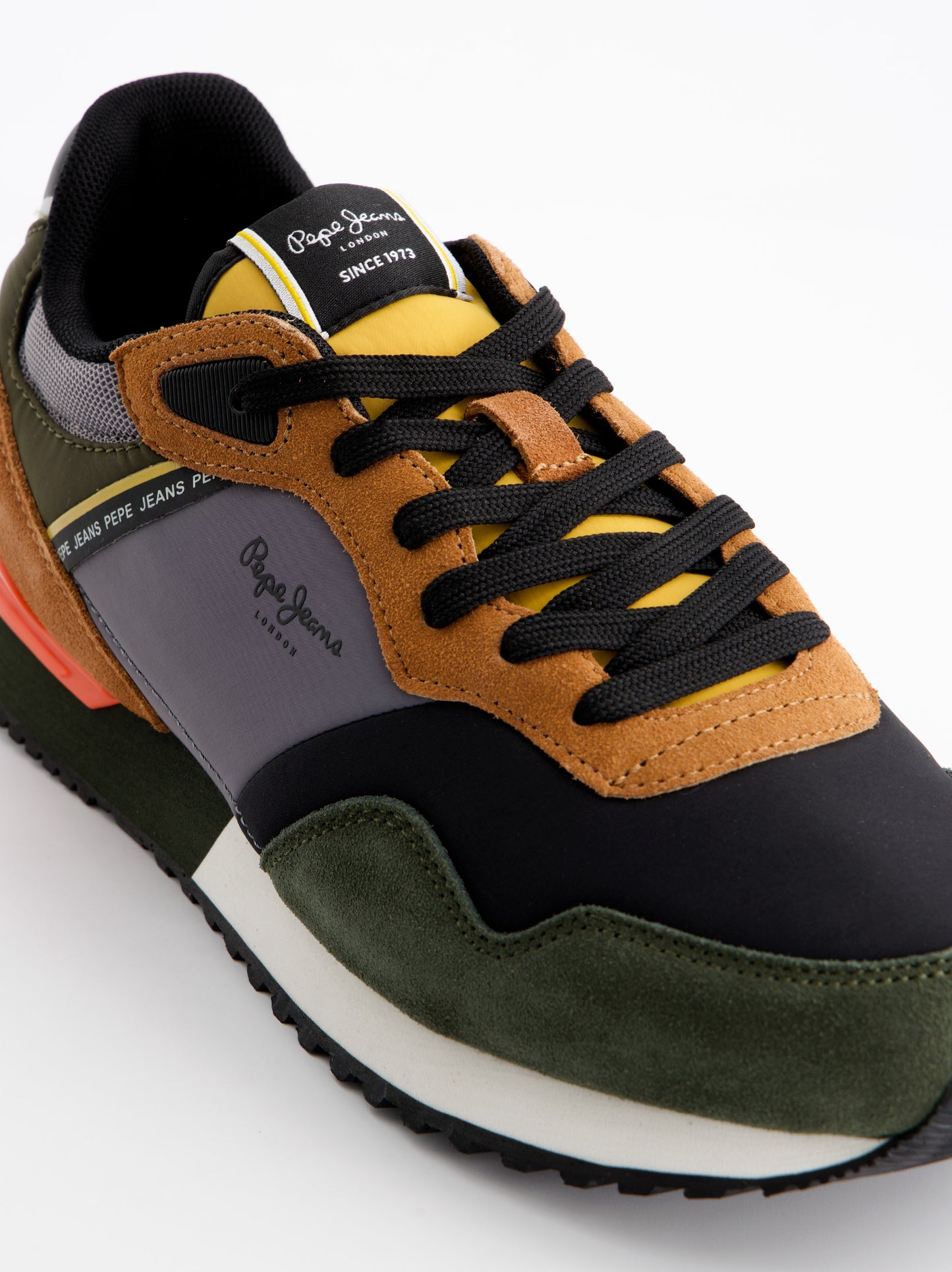 Zapatillas de piel multicolor - Pepe Jeans London Mood