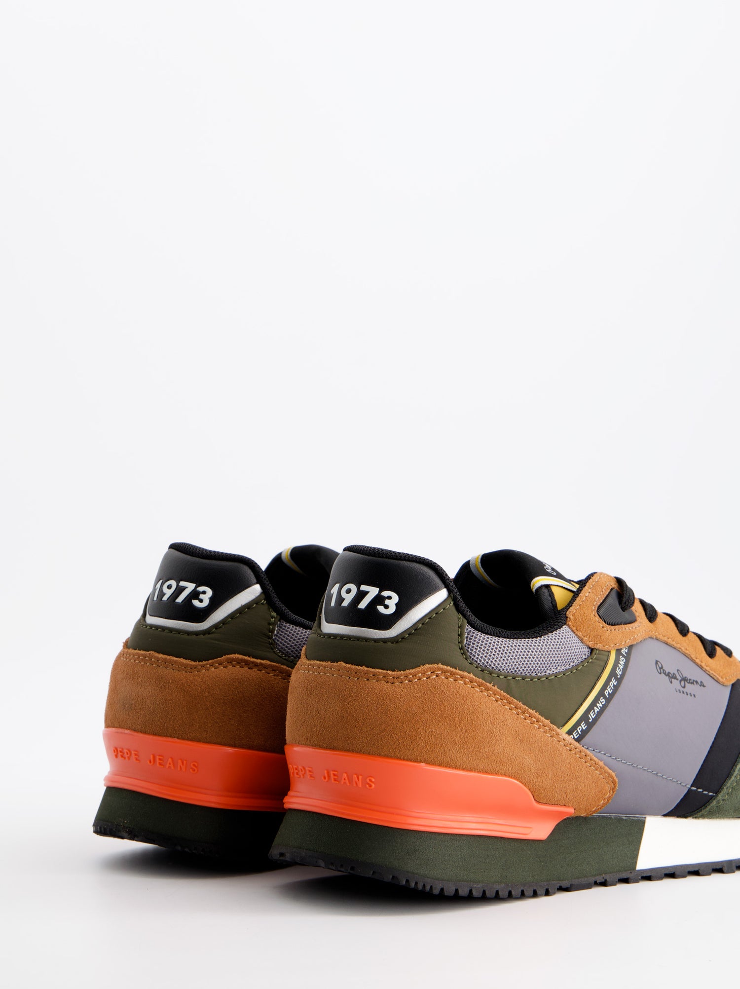 Zapatillas de piel multicolor - Pepe Jeans London Mood