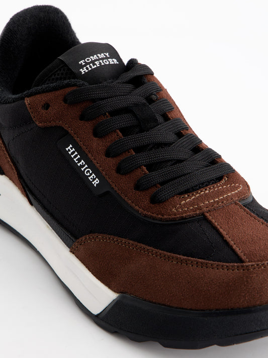 Zapatillas de piel para hombre - Tommy Hilfiger Retro Runner