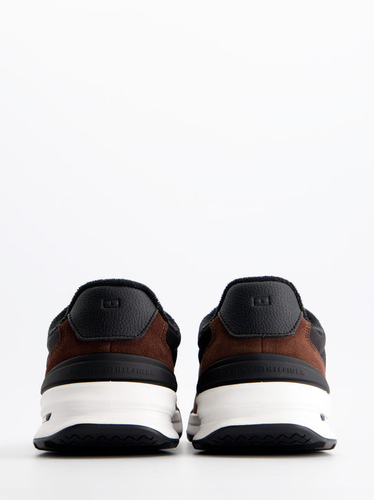 Zapatillas de piel para hombre - Tommy Hilfiger Retro Runner