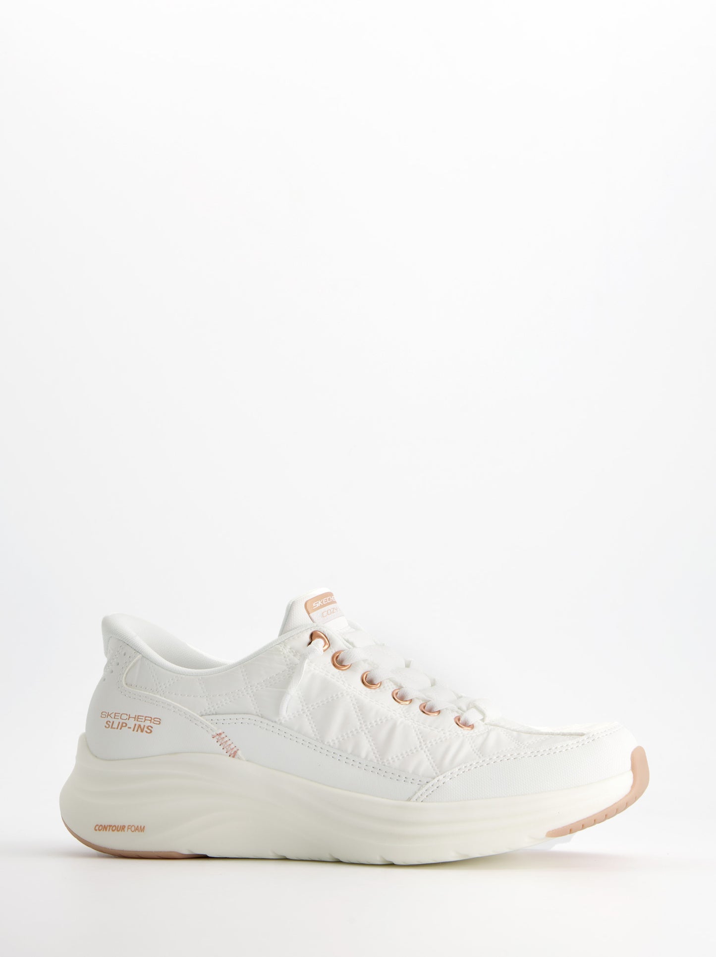 Zapatillas deportivas blancas Slip-Ins - Skechers Cosy Fit