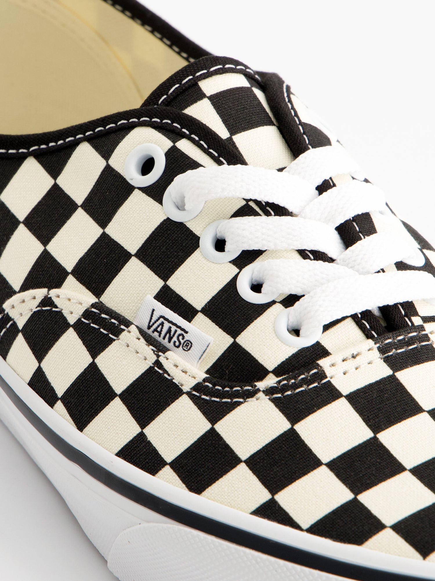 Vans Authentic checkered low-top sneakers