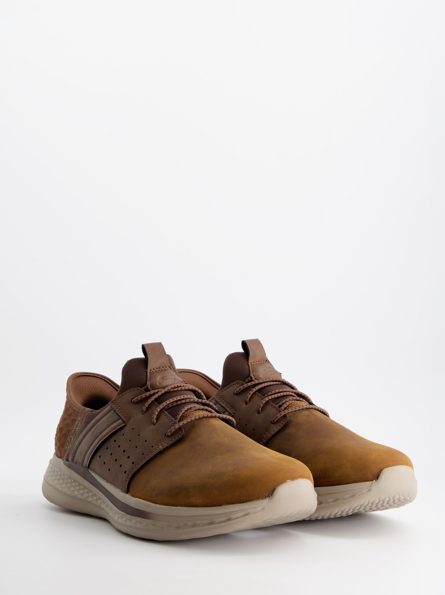 Zapatillas deportivas de piel Slip-Ins Extra Wide - Skechers Slade Zachary